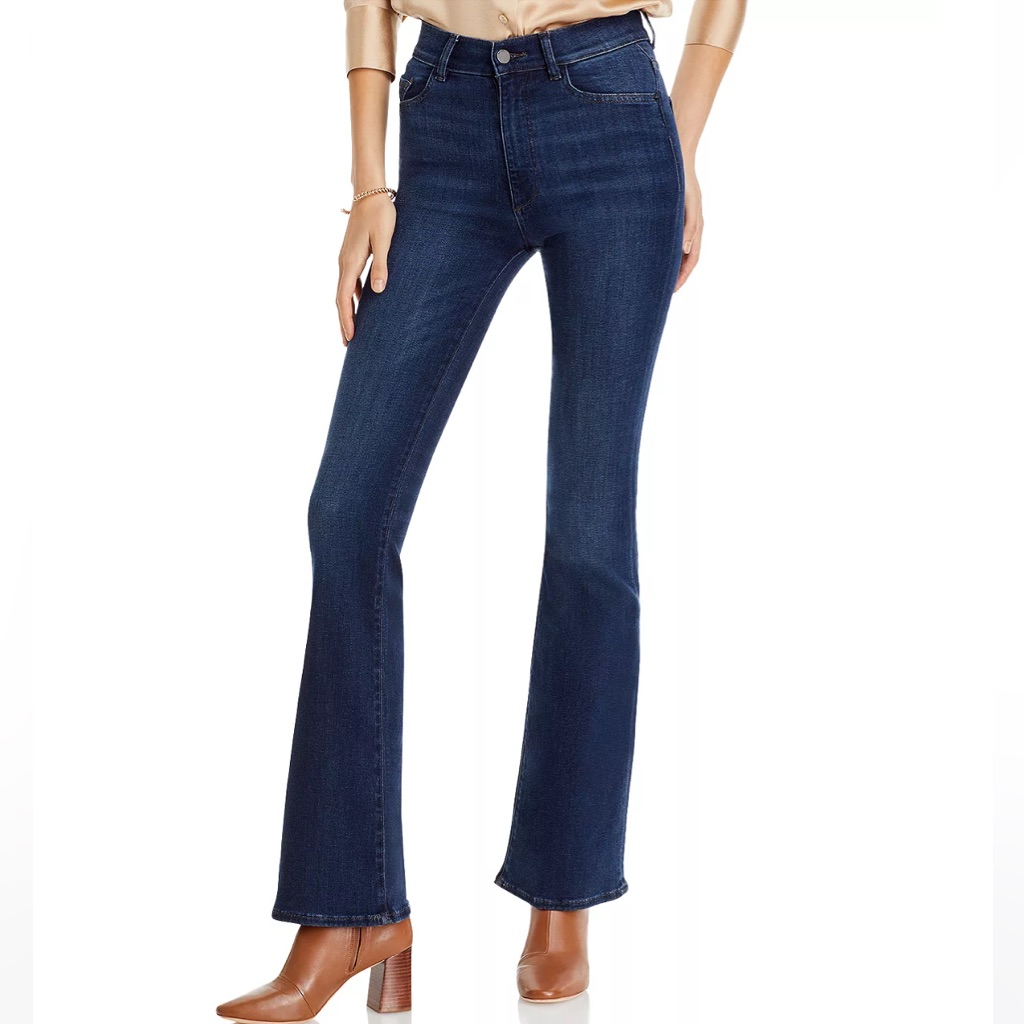 New Dl1961 Bridget High Rise Bootcut Jeans In Dark Indigo